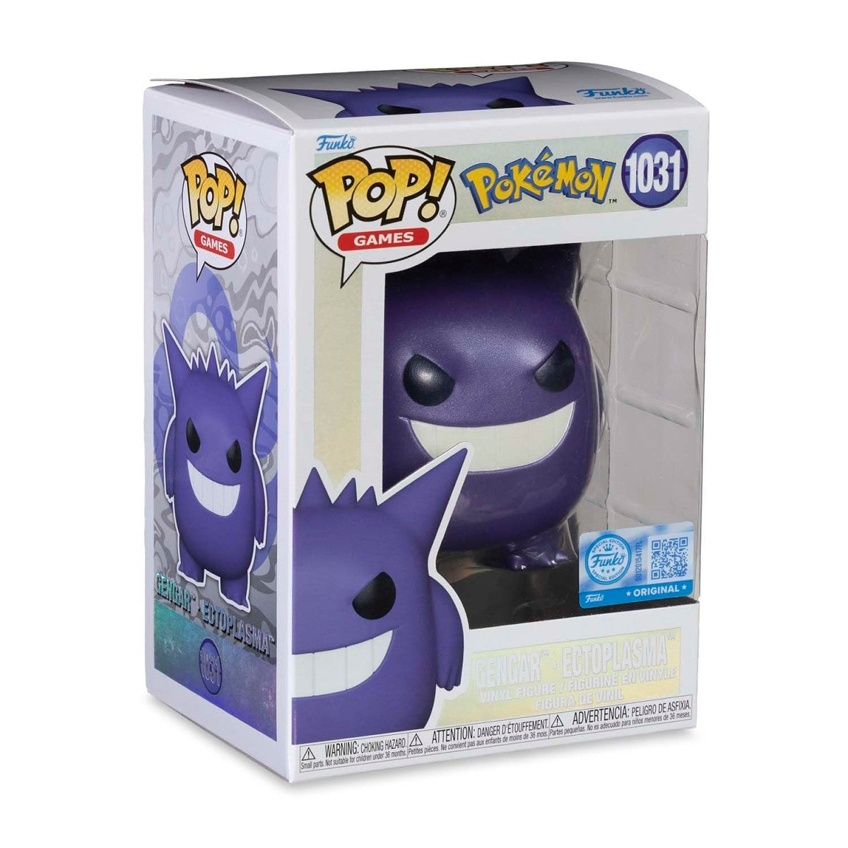 Gengar Pearlescent Pop! Vinyl Figure by Funko - Pokémon Center Exclusive