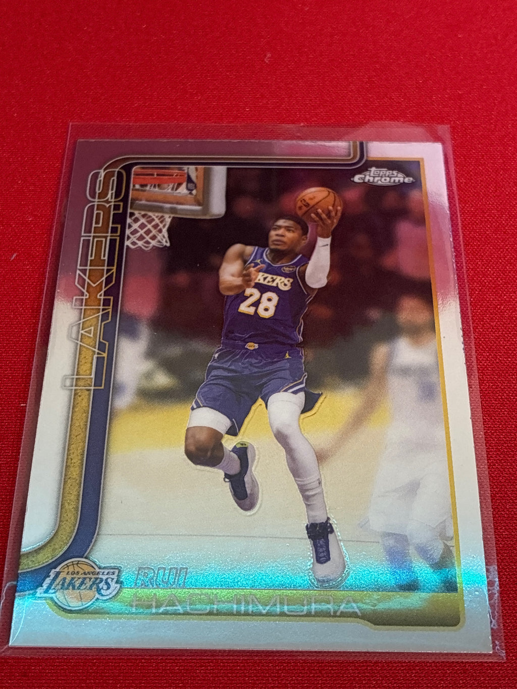 2025-26 Topps Chrome Update #107 Rui Hachimura