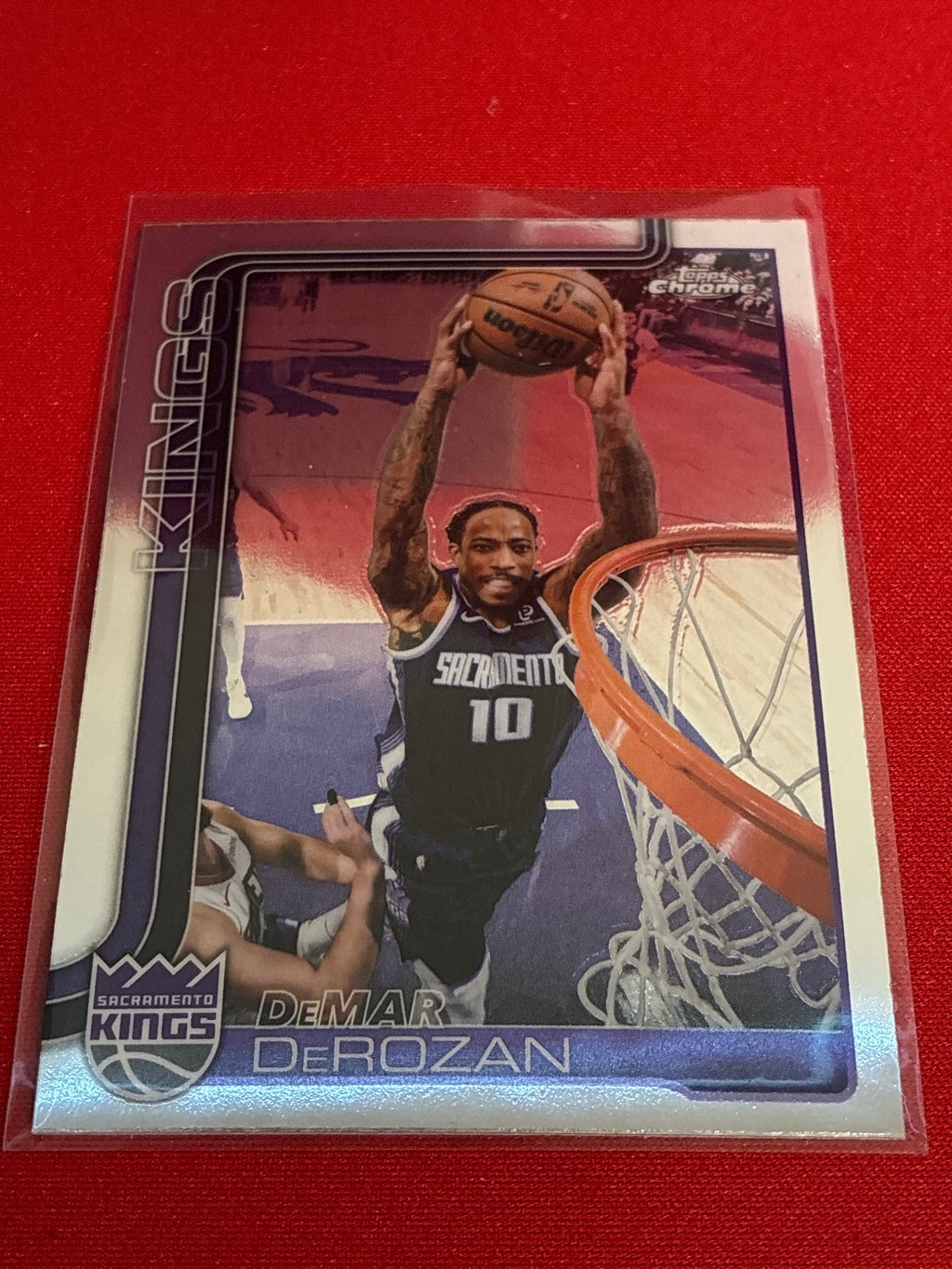 2025-26 Topps Chrome Update #62 DeMar DeRozan