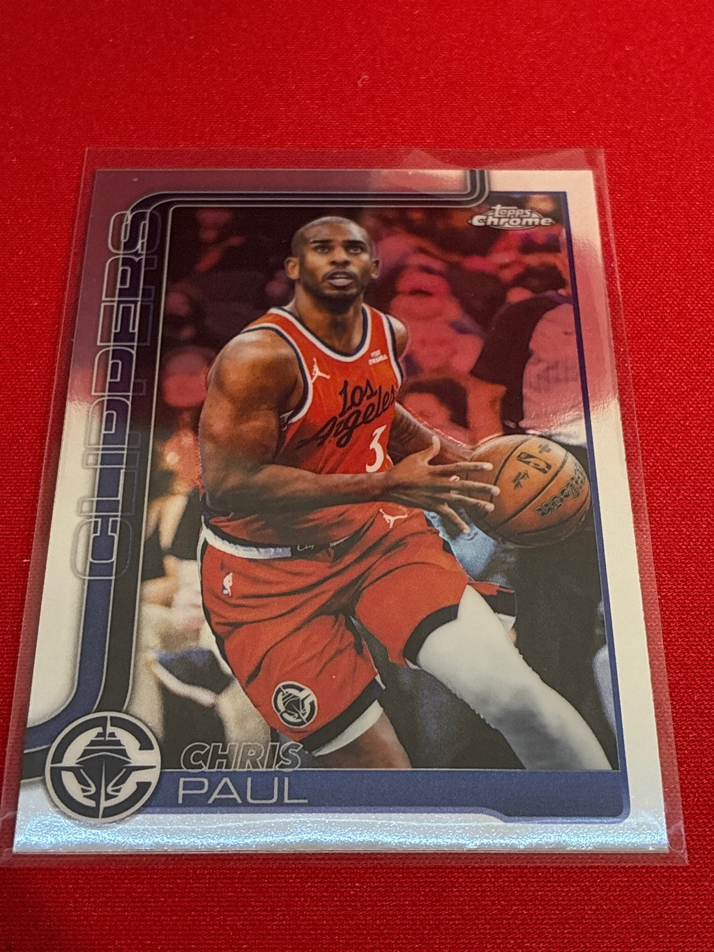 2025-26 Topps Chrome Update #83 Chris Paul Refractor