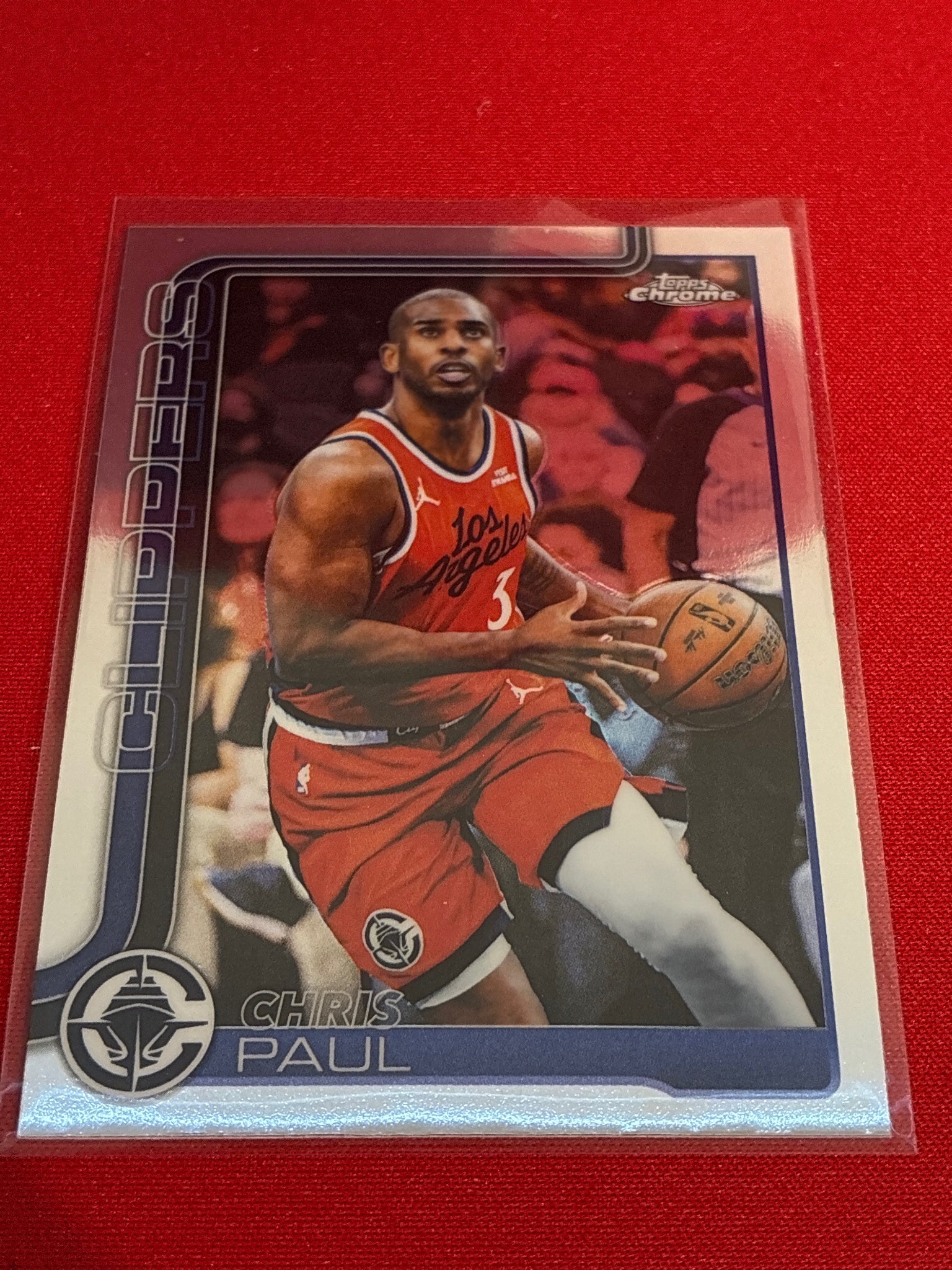 2025-26 Topps Chrome Update #83 Chris Paul Refractor