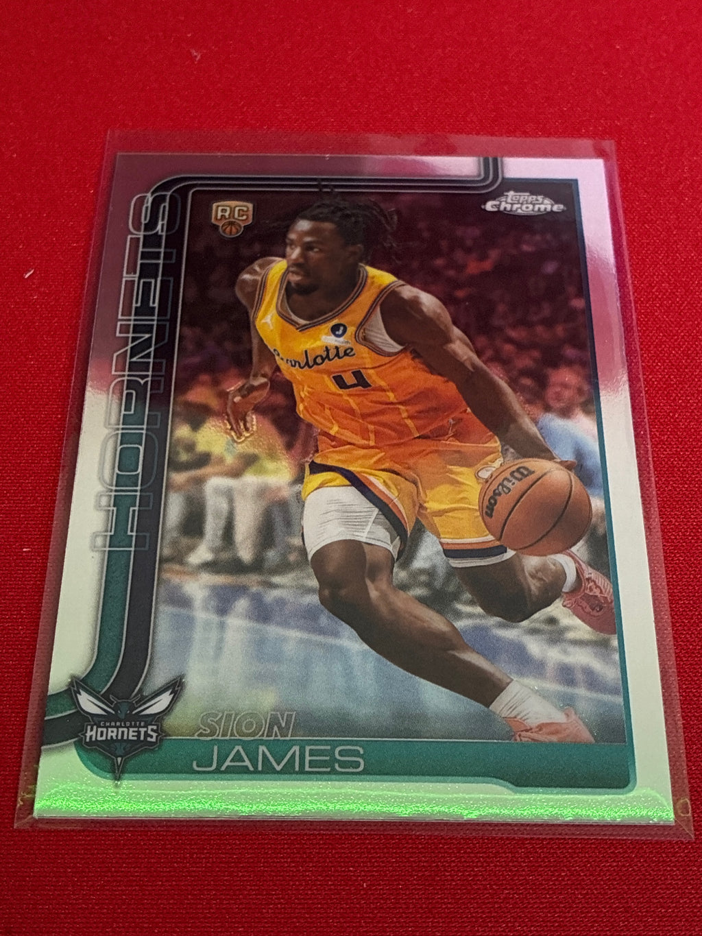 2025-26 Topps Chrome Update #183 Sion James