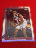 2025-26 Topps Chrome Update #162 Noa Essengue