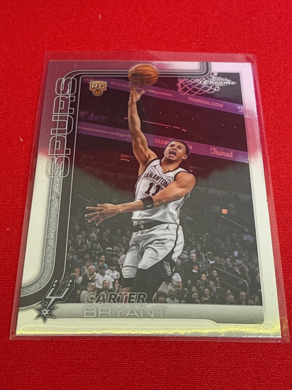 2025-26 Topps Chrome Update #164 Carter Bryant Refractor