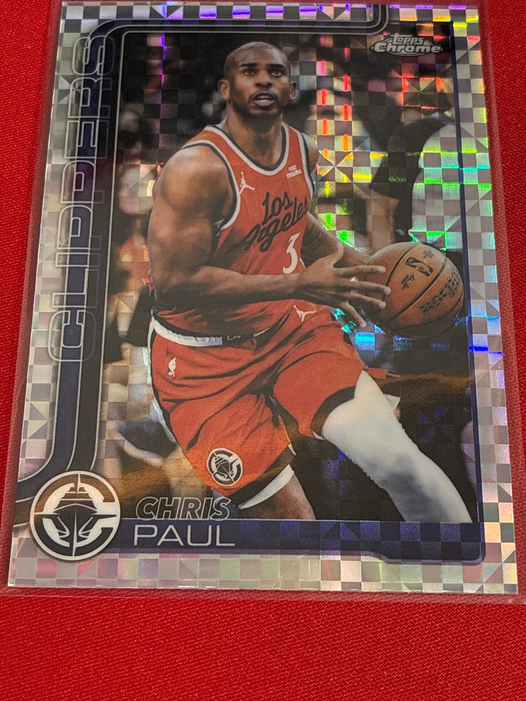 2025-26 Topps Chrome Update #83 Chris Paul X-Fractor