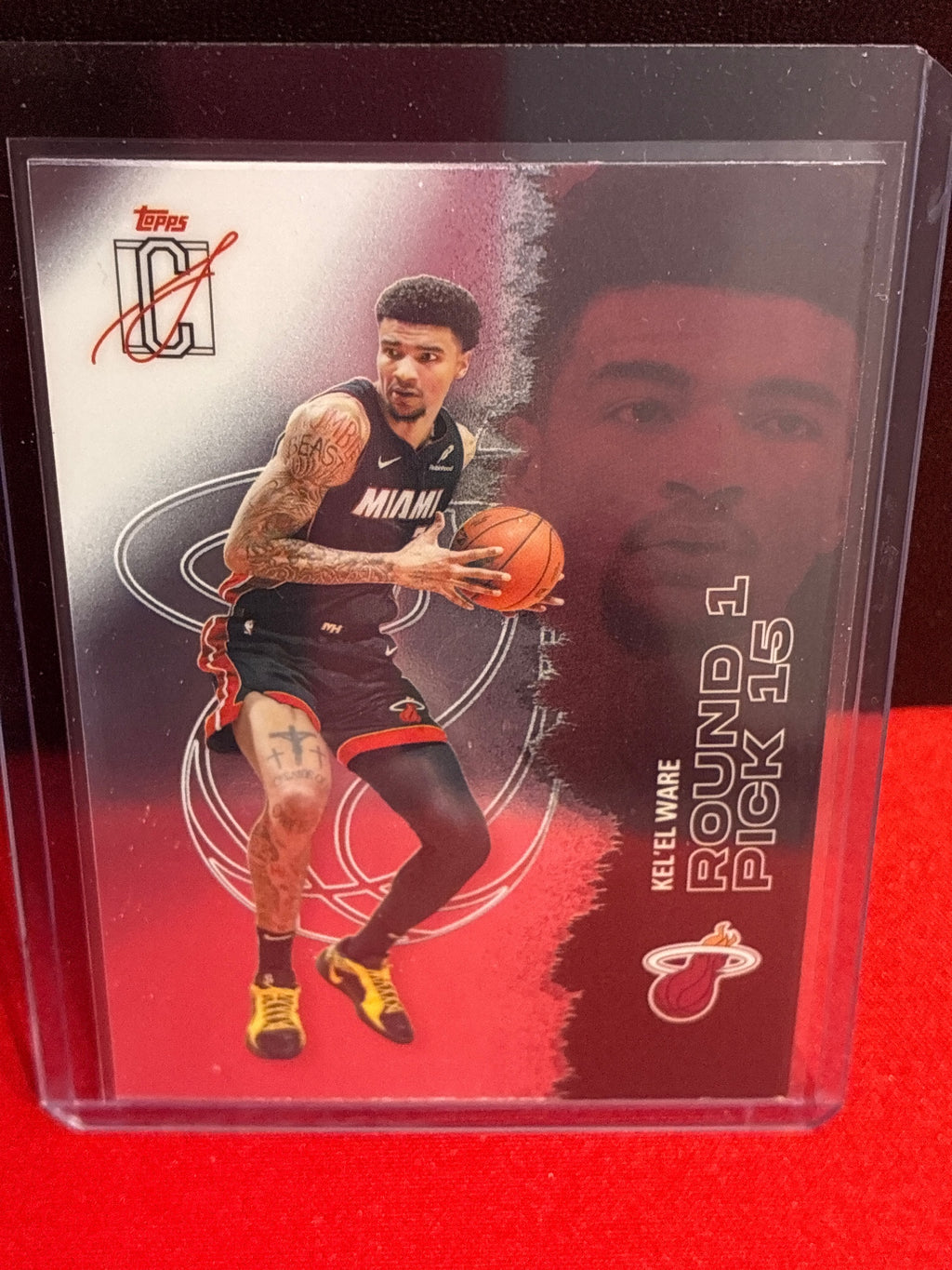 2025-26 Topps Signature Class #30 Kel'el Ware Chrome