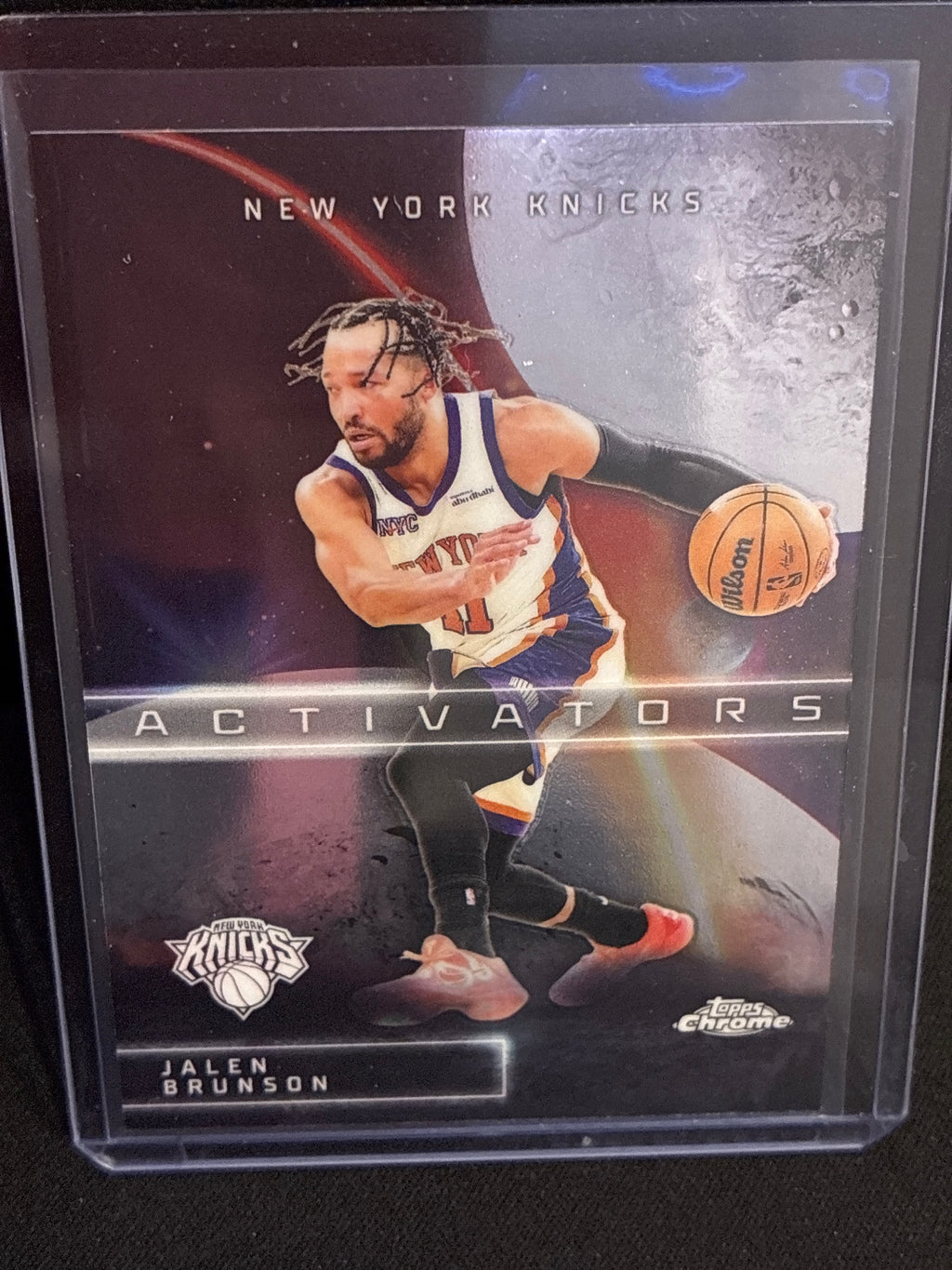 2025-26 Topps Chrome Update #AC-4 Jalen Brunson Activators