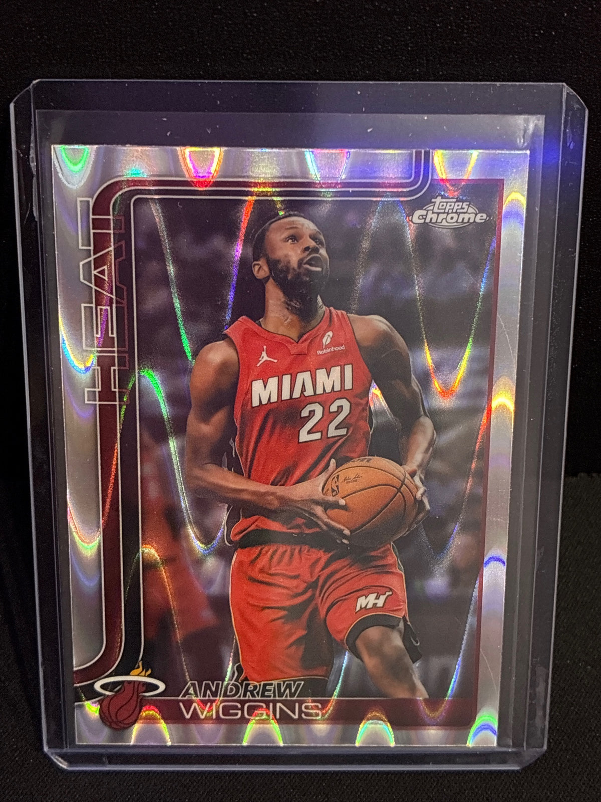 2025-26 Topps Chrome Update #128 Andrew Wiggins