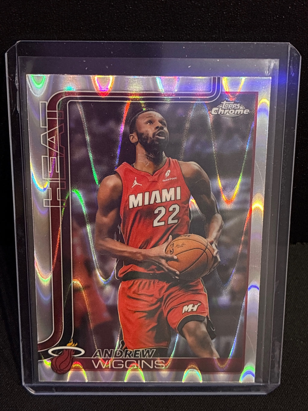 2025-26 Topps Chrome Update #128 Andrew Wiggins