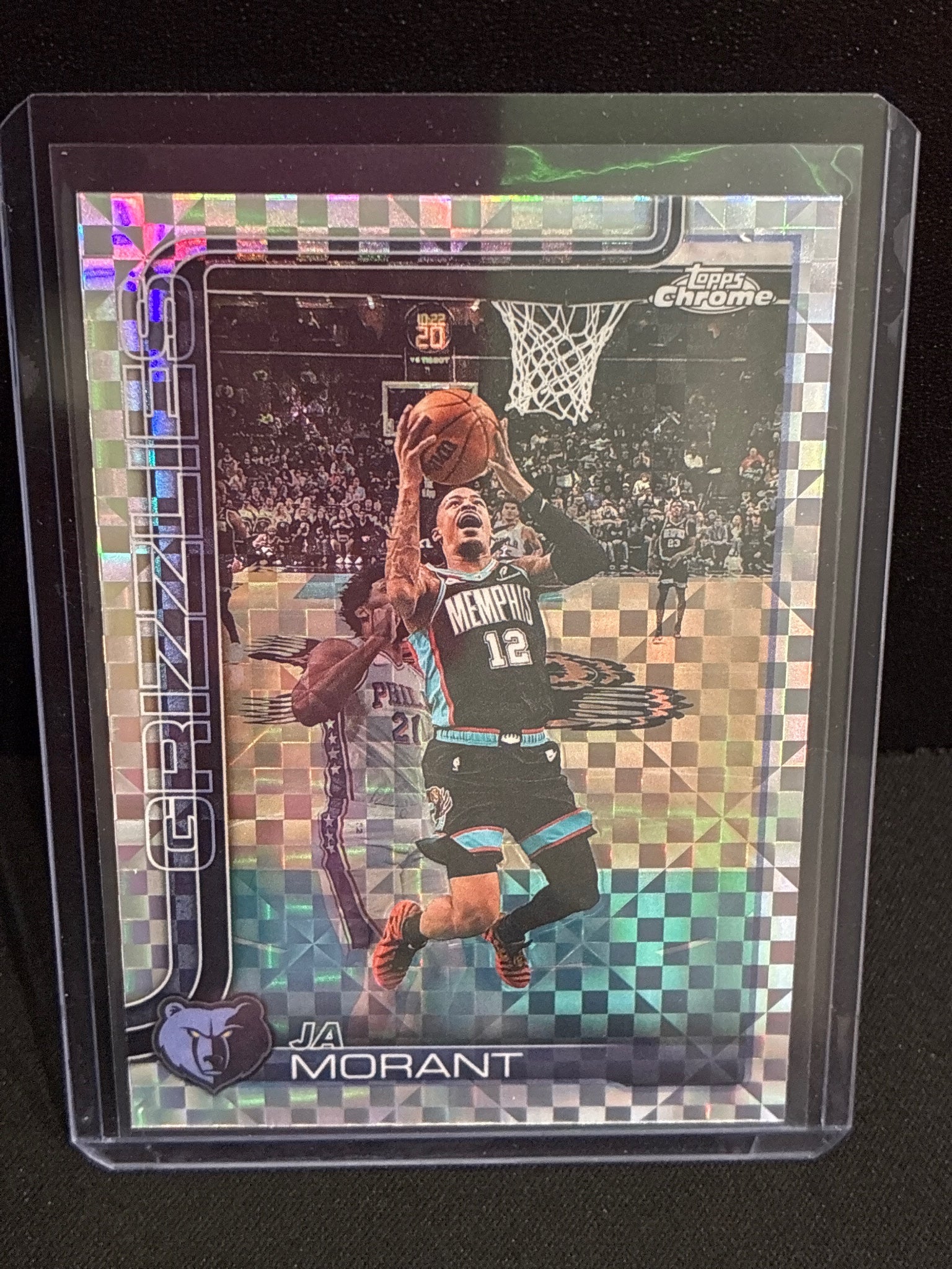 2025-26 Topps Chrome Update #29 Ja Morant X-Fractor