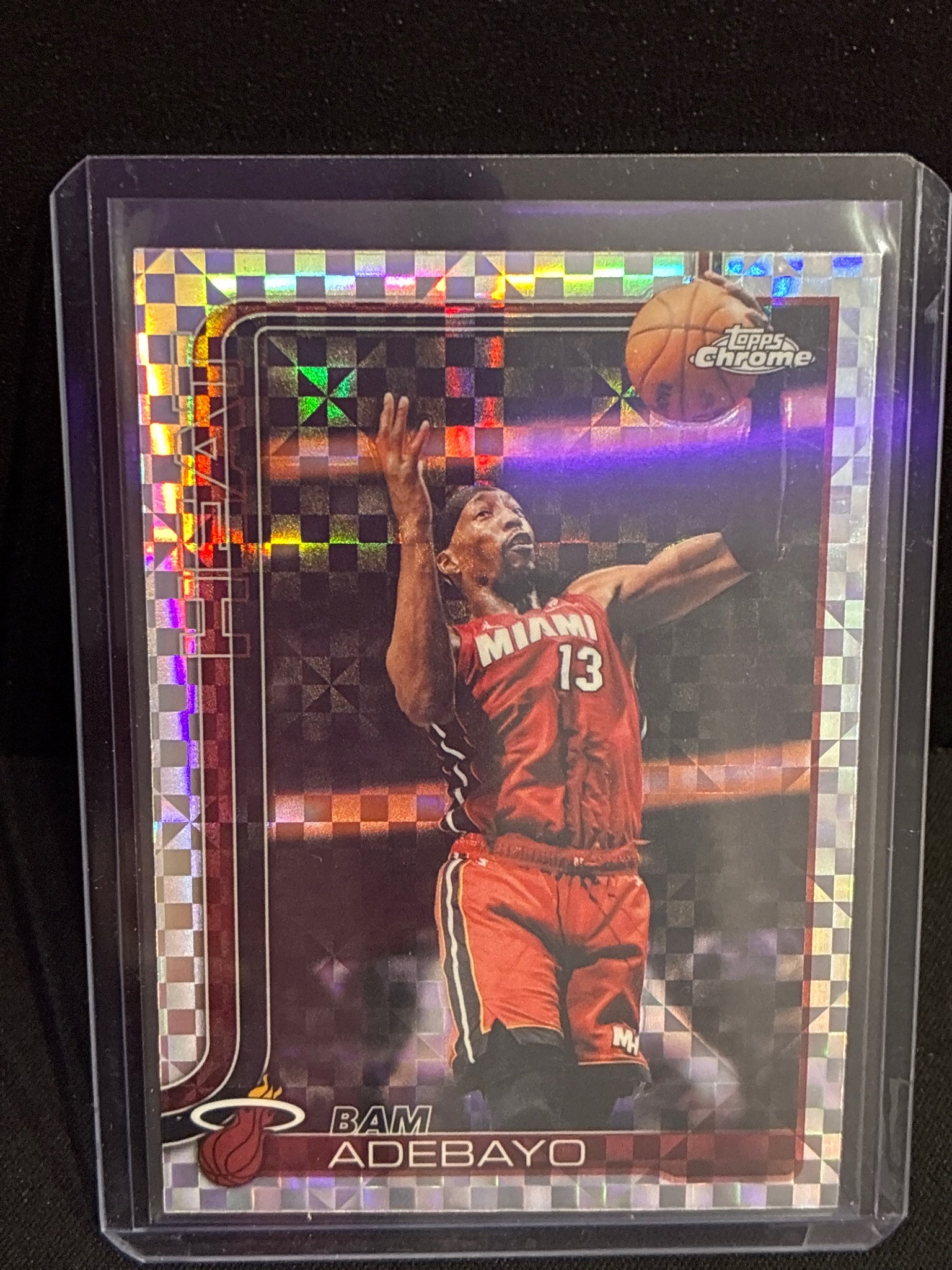 2025-26 Topps Chrome Update #35 Bam Adebayo