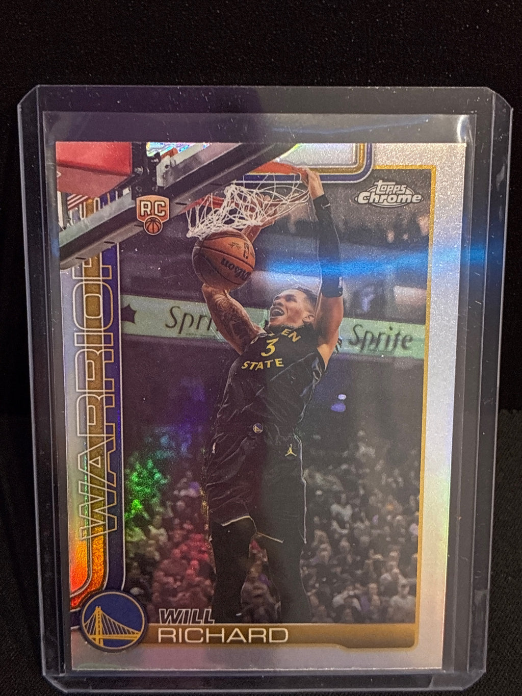 2025-26 Topps Chrome Update #196 Will Richard