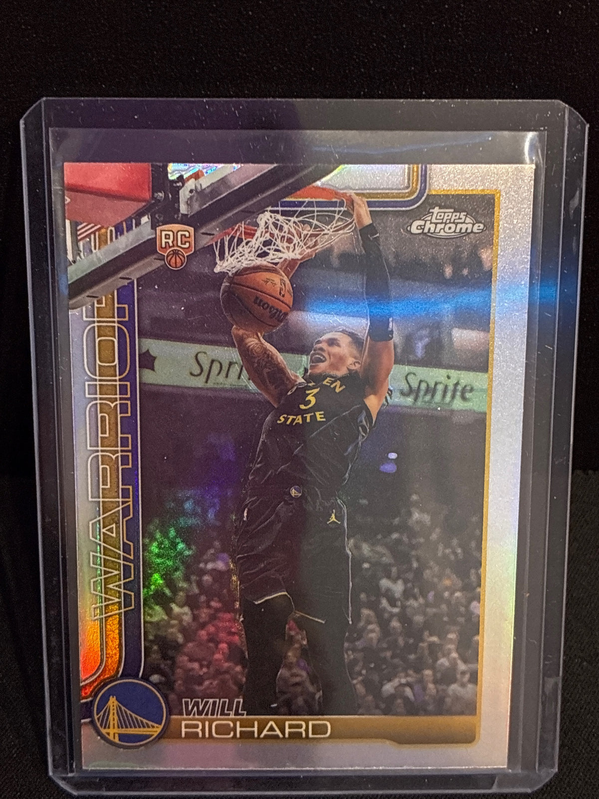 2025-26 Topps Chrome Update #196 Will Richard