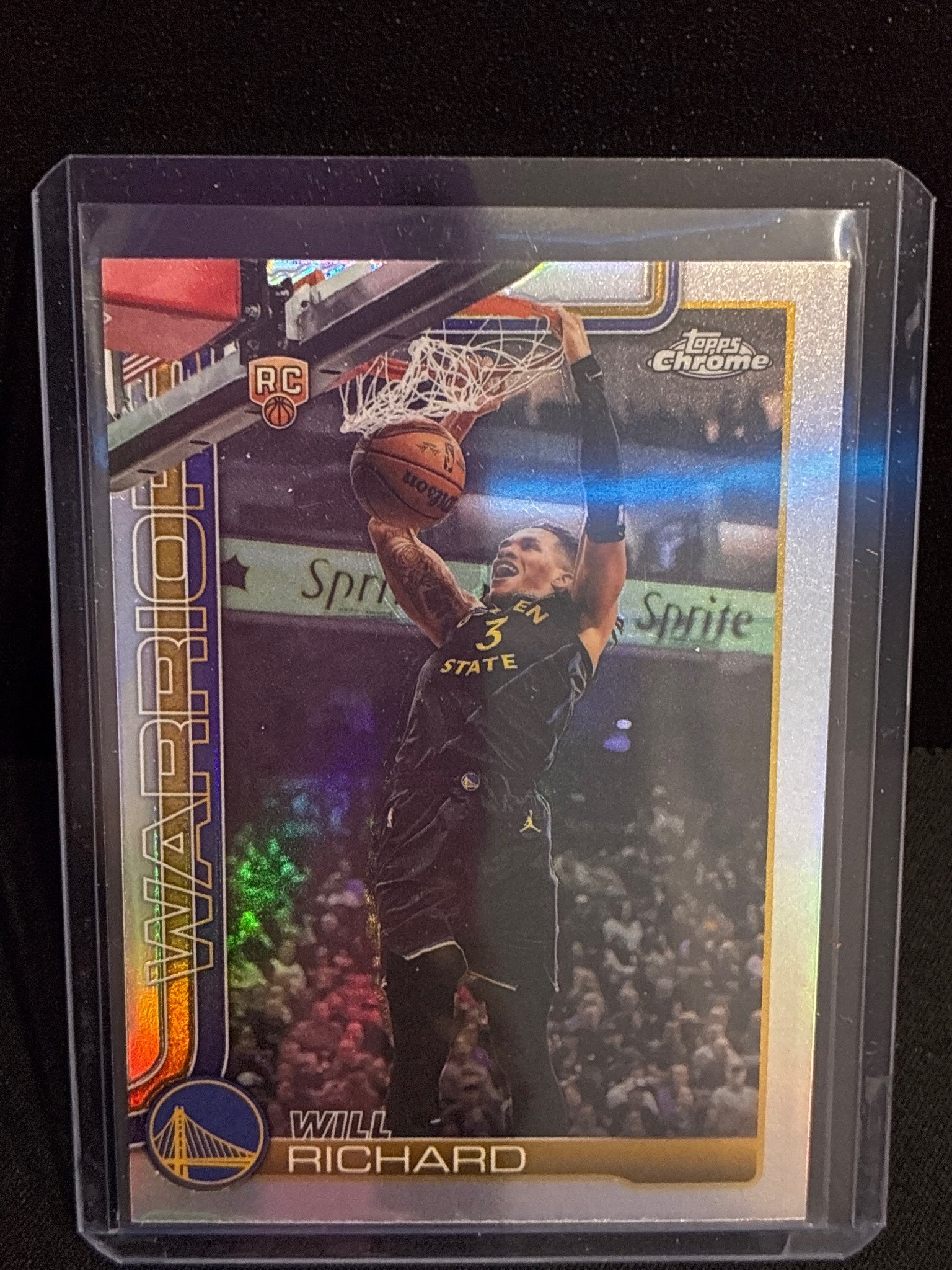 2025-26 Topps Chrome Update #196 Will Richard