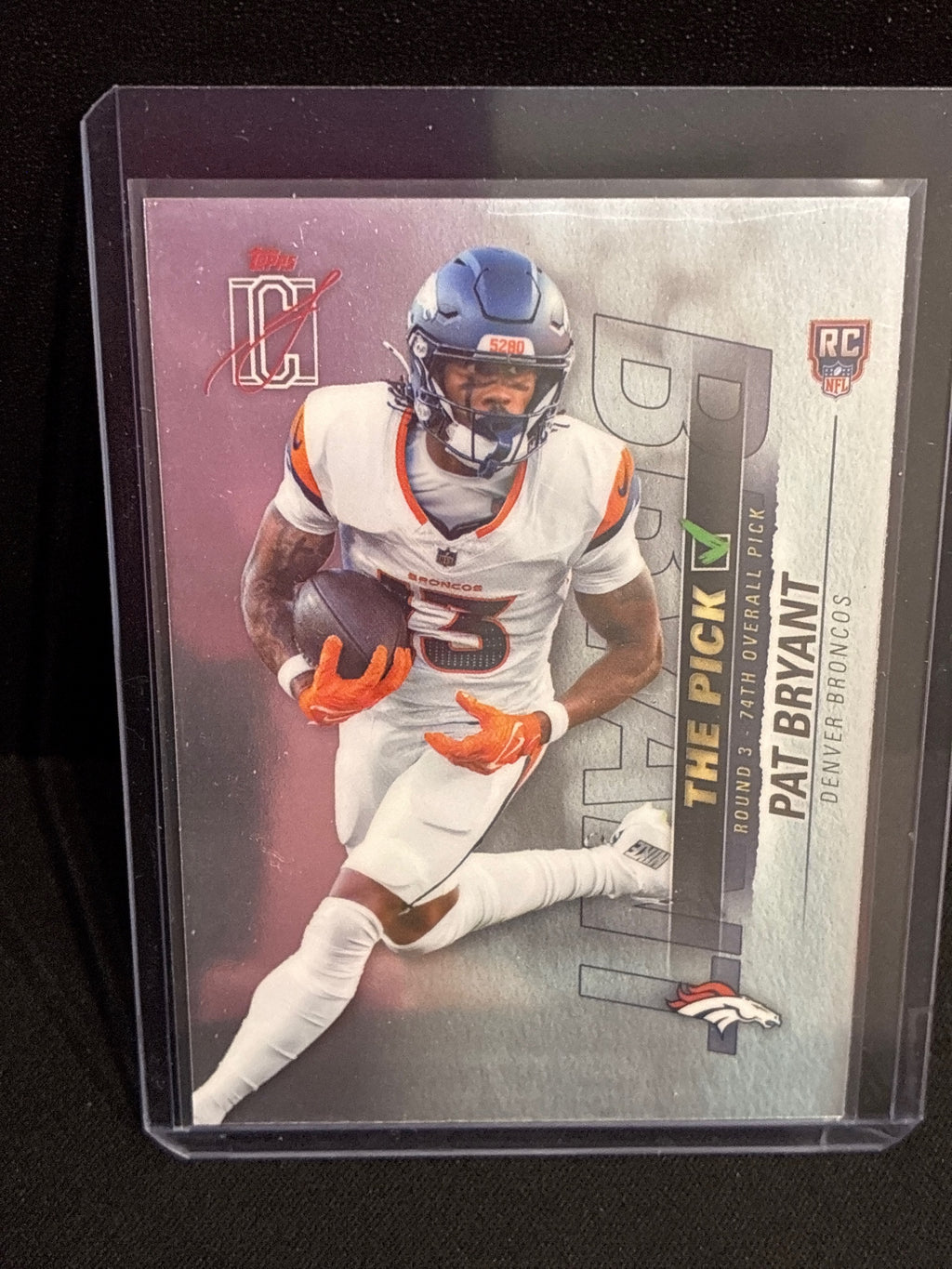 2025 Topps Signature Class The Pick #160 Pat Bryant