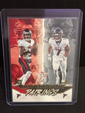 2025 Topps #PP-17 Bijan Robinson / Michael Penix Jr. Paramount Pairings