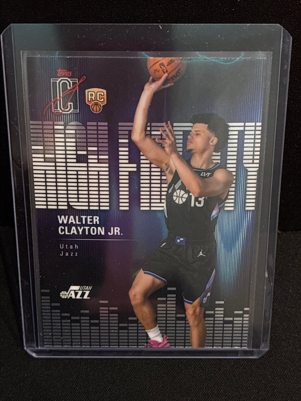 2025-26 Topps Signature Class #HF-18 Walter Clayton Jr. High Fidelity