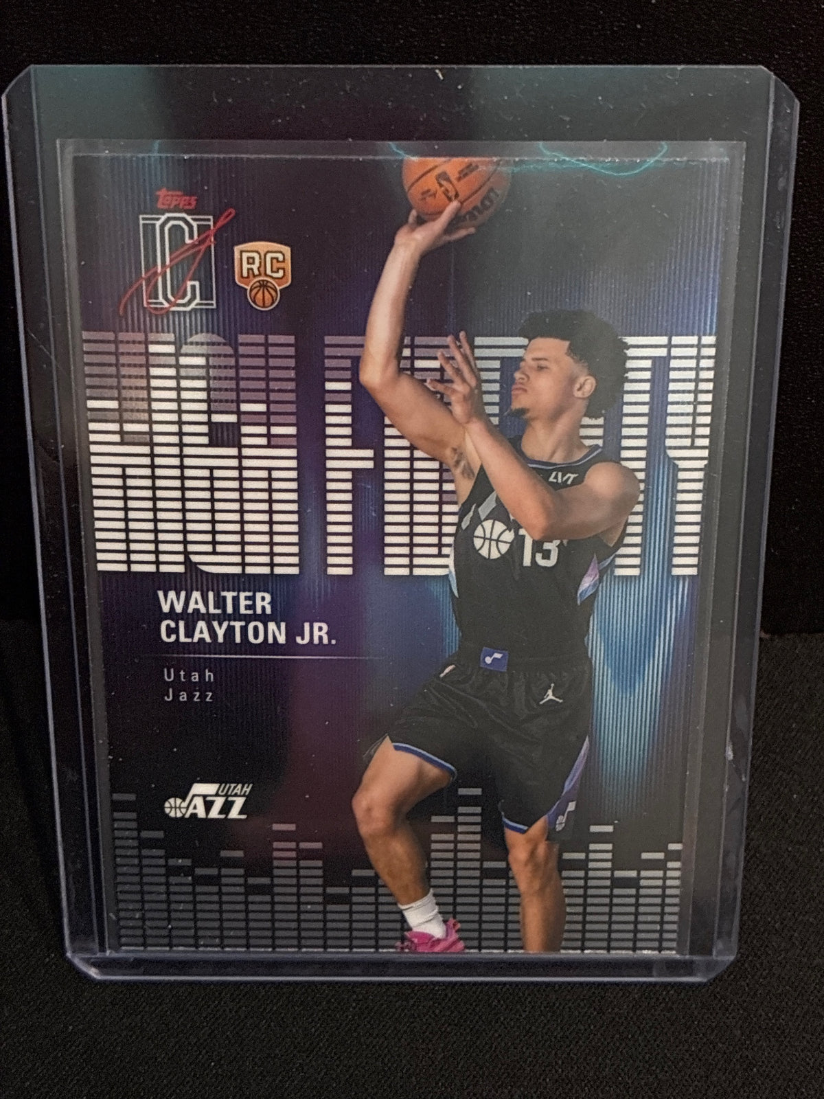 2025-26 Topps Signature Class #HF-18 Walter Clayton Jr. High Fidelity