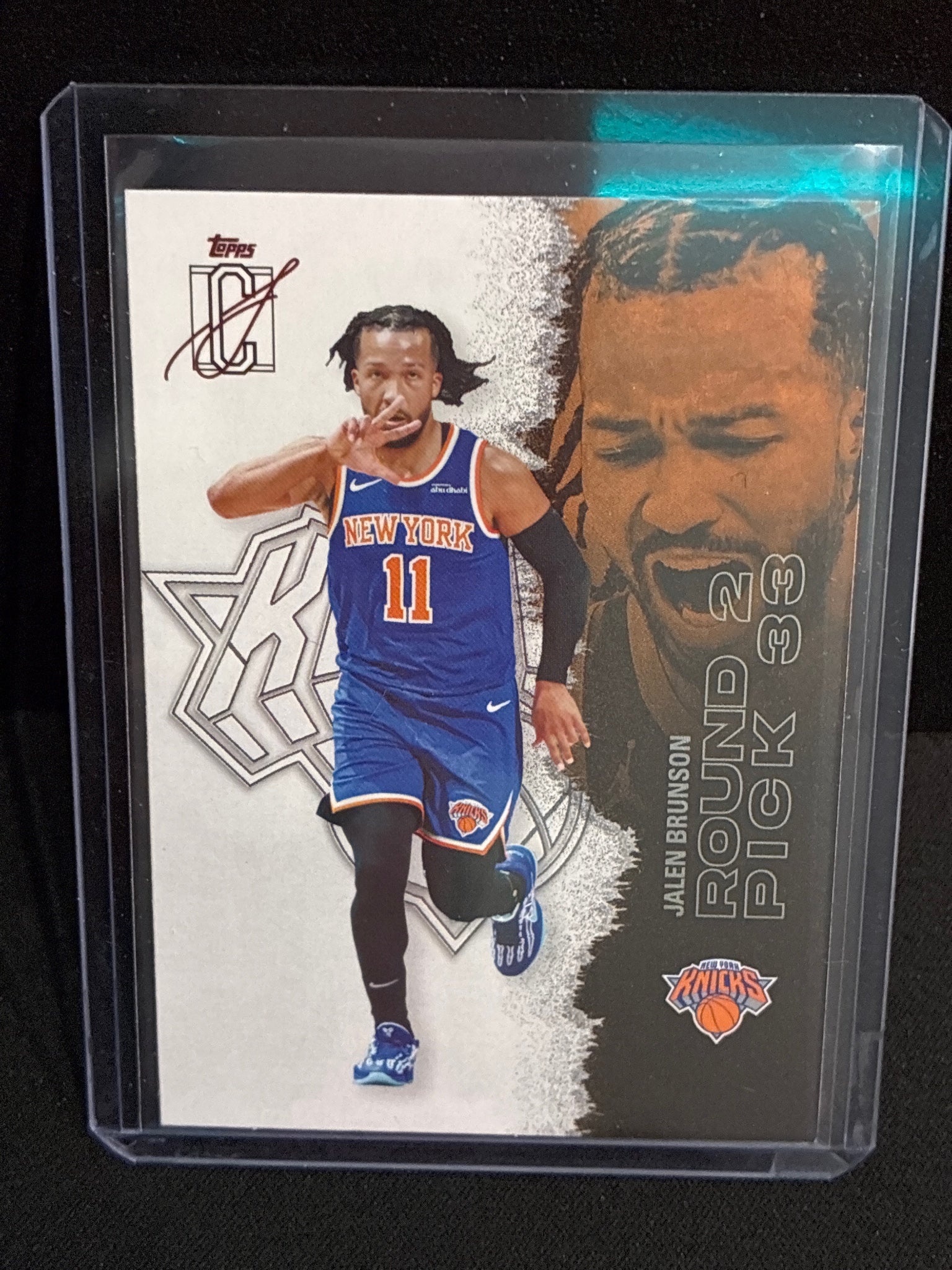 2025-26 Topps Signature Class #58 Jalen Brunson