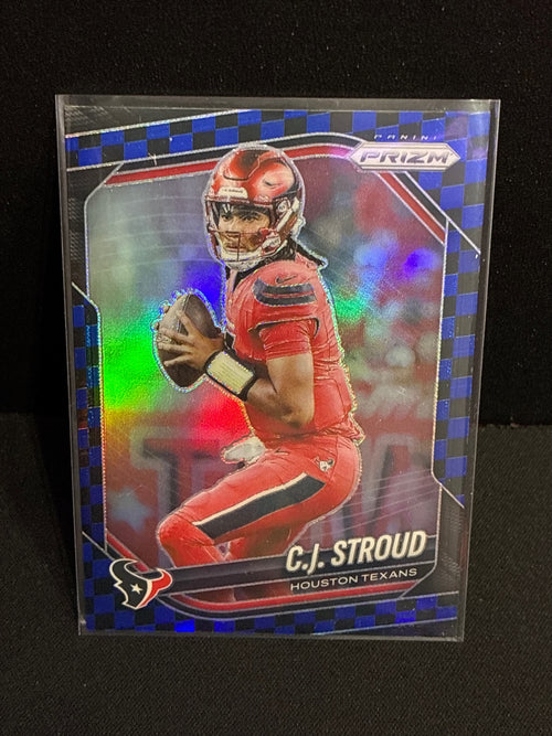 2025 Panini Prizm #143 C.J. Stroud White #/35