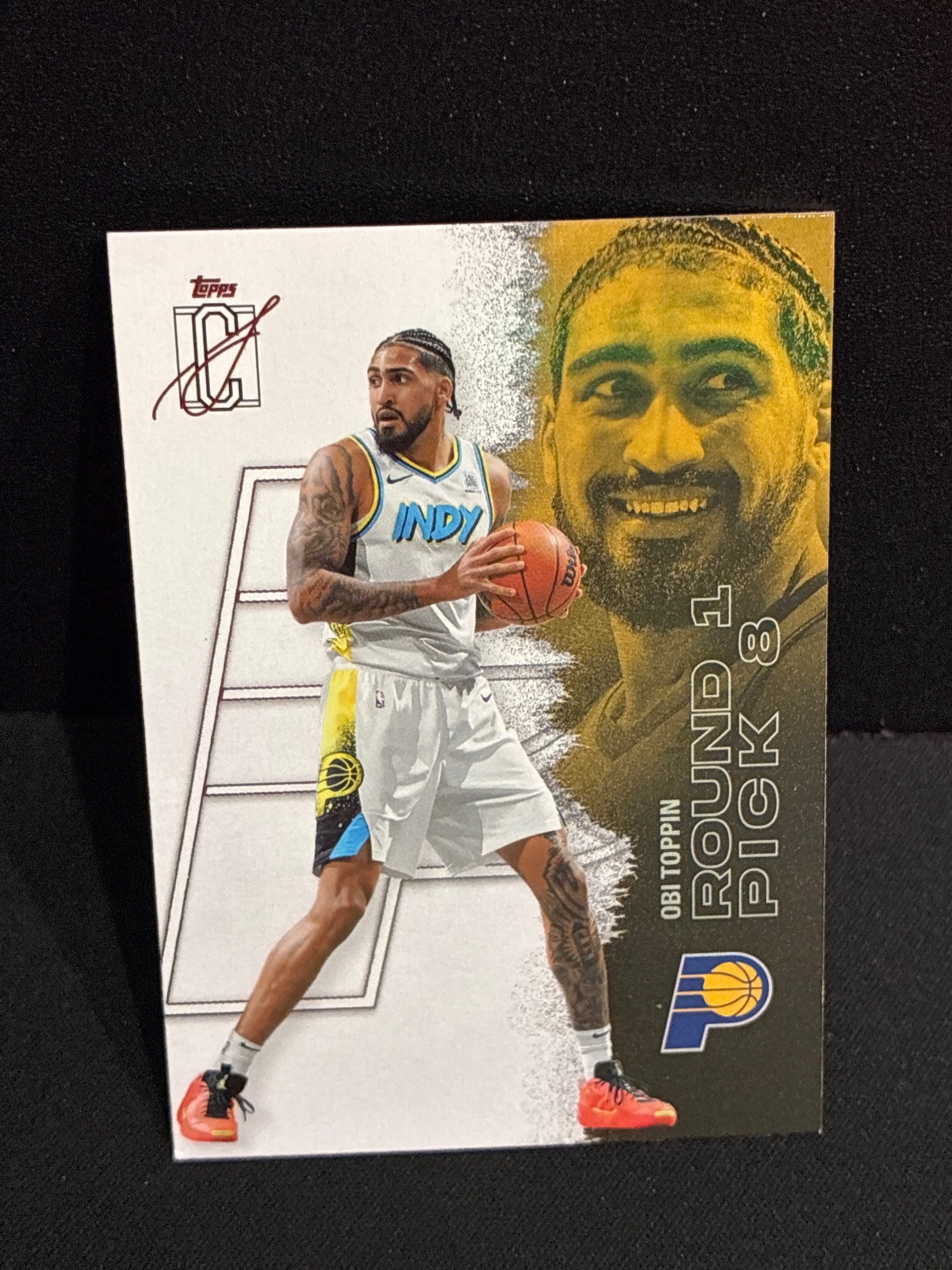 2025-26 Topps Signature Class #33 Obi Toppin