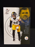 2025 Topps Signature Class #96 T.J. Watt Blue & Yellow