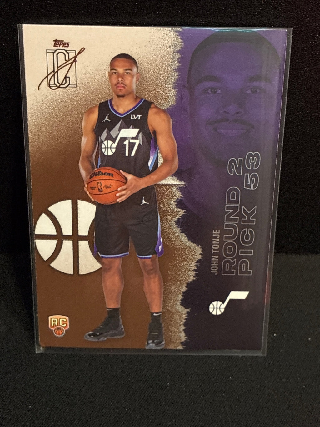 2025-26 Topps Signature Class #144 John Tonje
