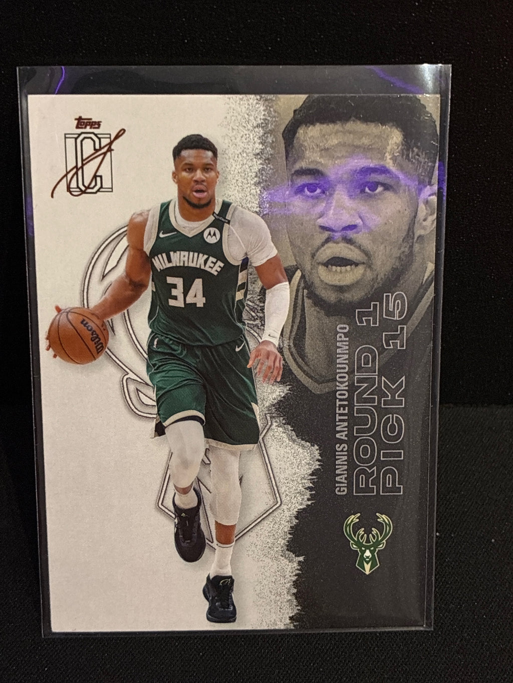 2025-26 Topps Signature Class #56 Giannis Antetokounmpo