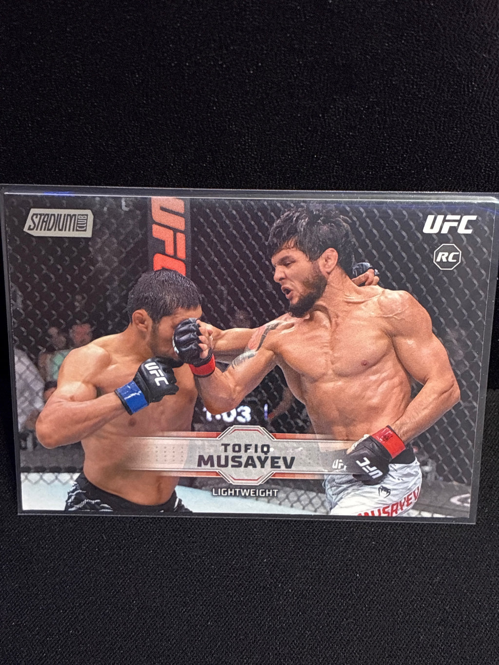 Tofiq Musayev 2026 Stadium Club UFC #197 RC UFC