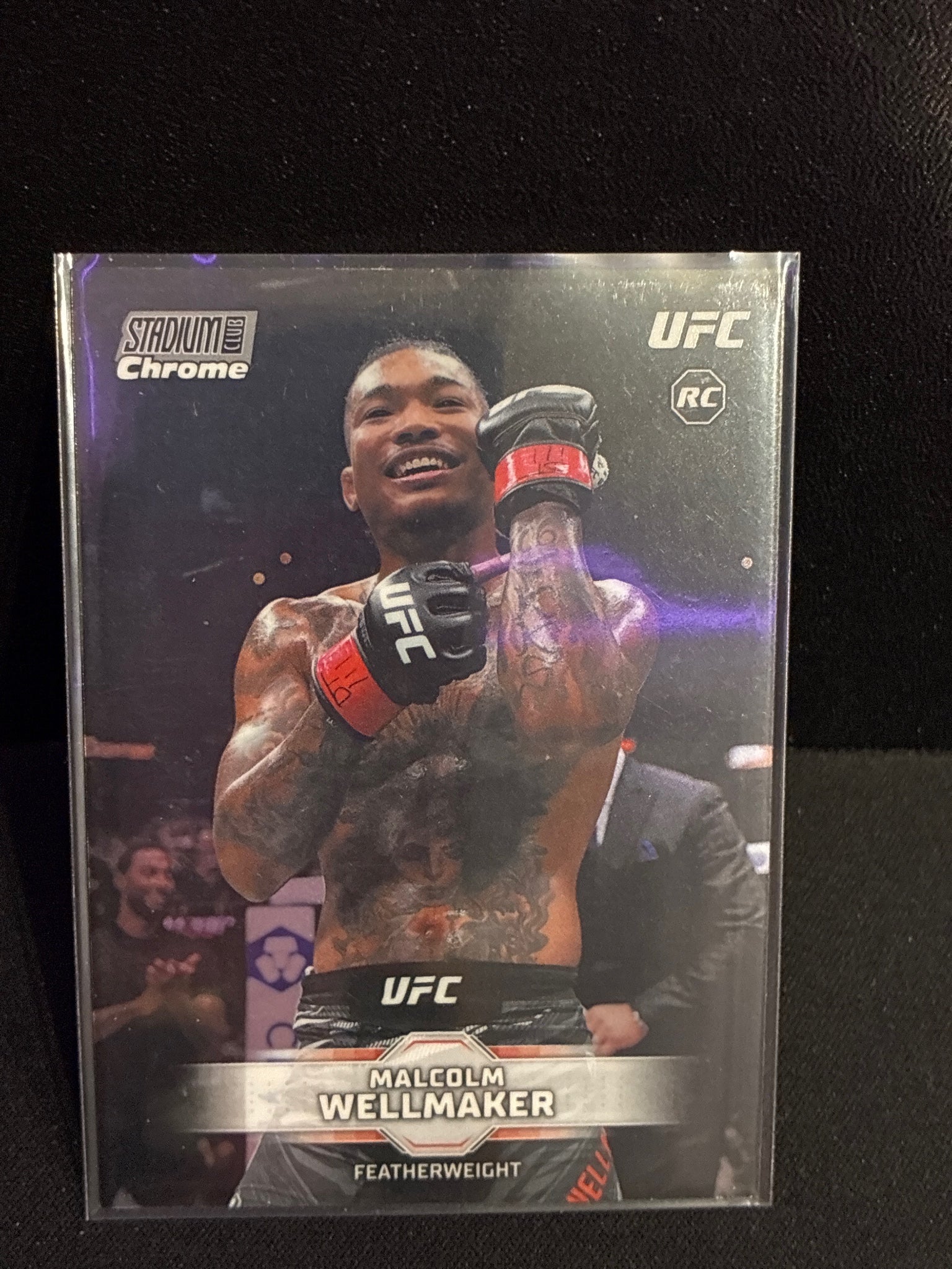 Malcolm Wellmaker 2026 Stadium Club UFC Base Chrome #CB-168