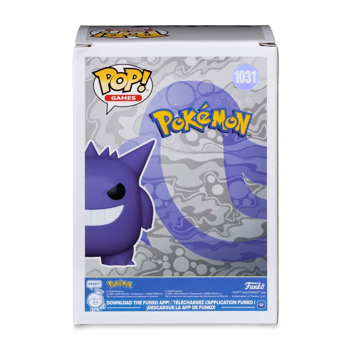 Gengar Pearlescent Pop! Vinyl Figure by Funko - Pokémon Center Exclusive
