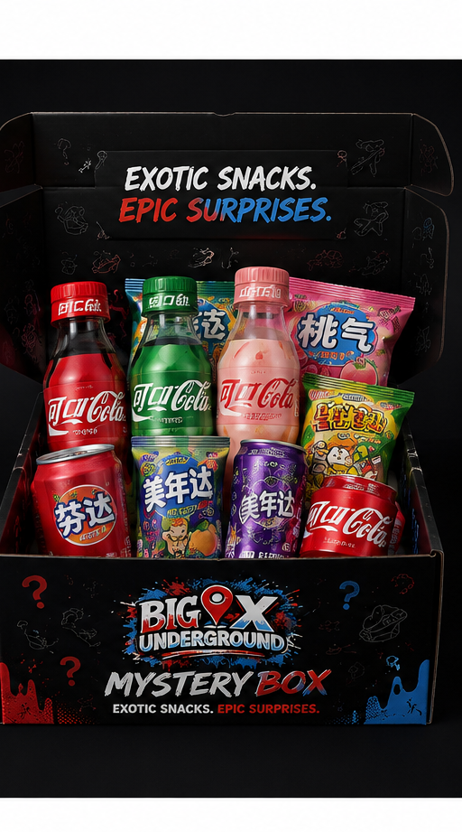 Exotic Snack Mystery Box