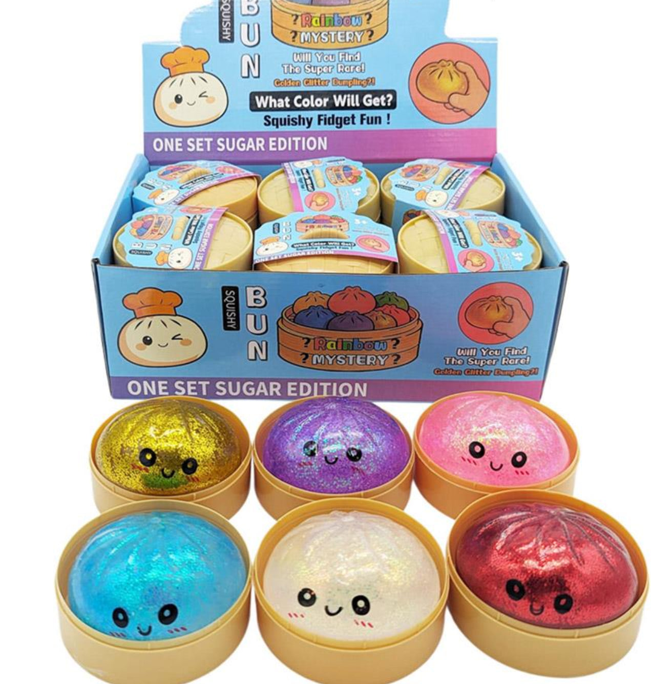 Squishy Dumplings Rainbow Mystery