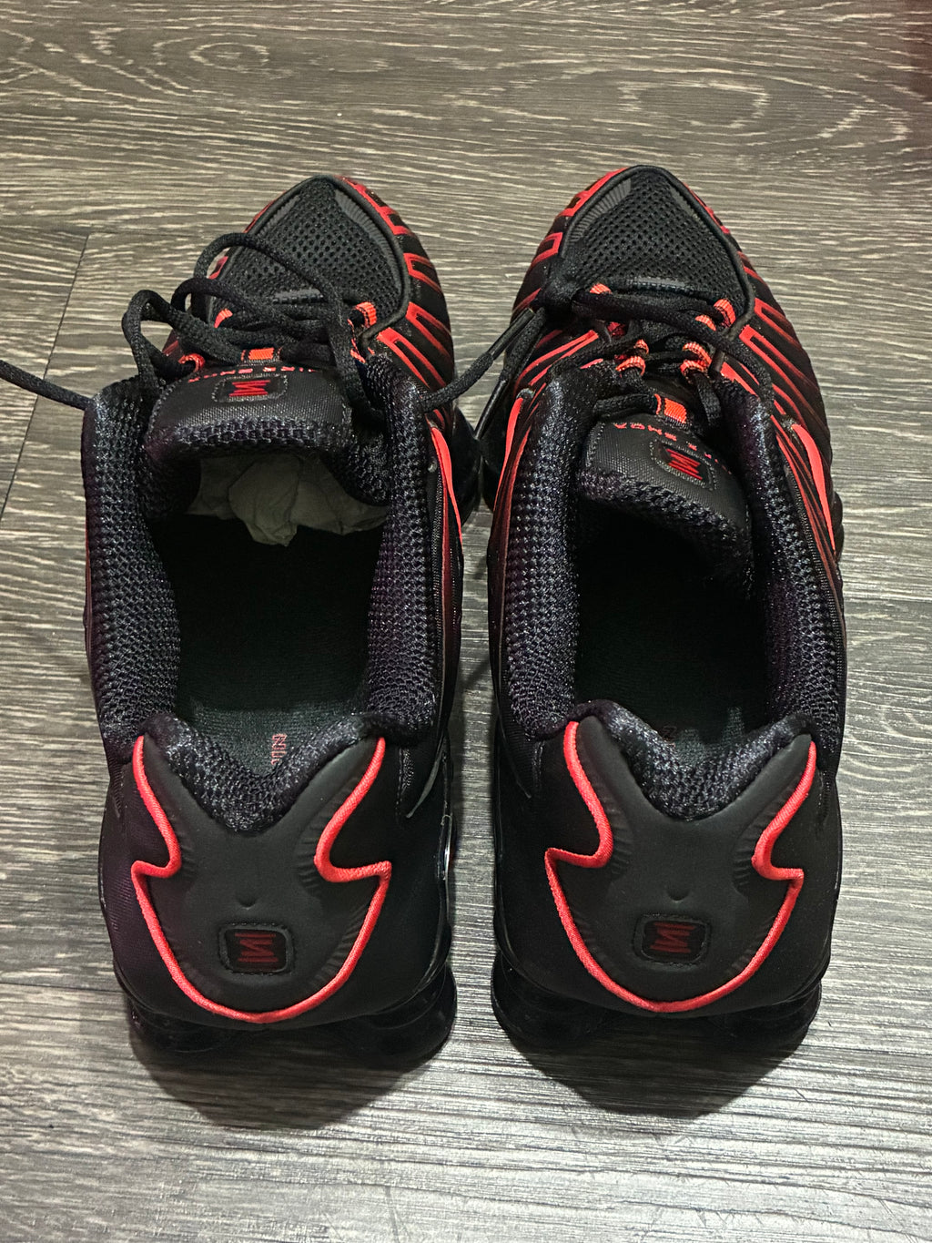 NIKE SHOX TL (Black Light Crimson)